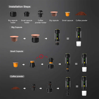 Homyfyty™ Portable Electric Coffee Machine