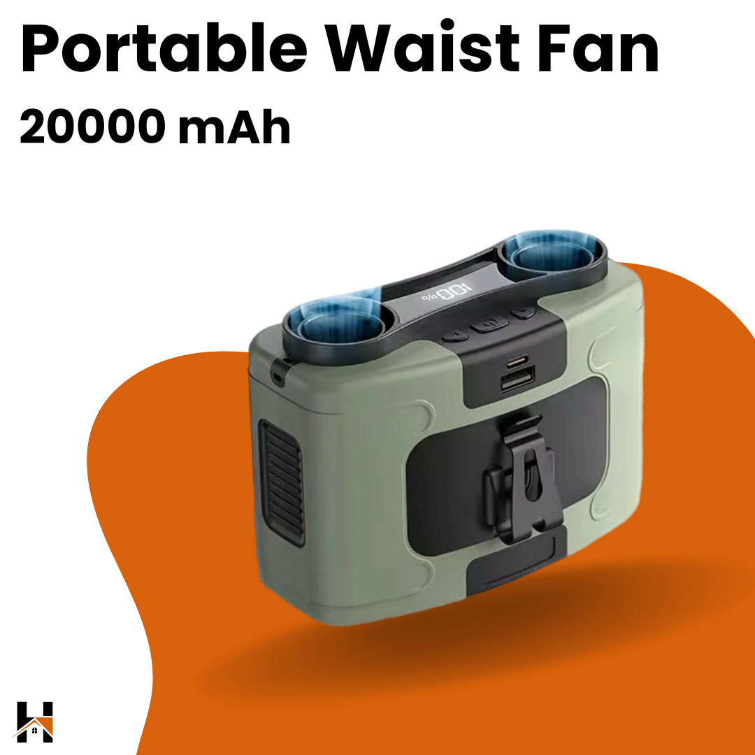 Homyfyty™ 3-in-1 Portable Waist Fan