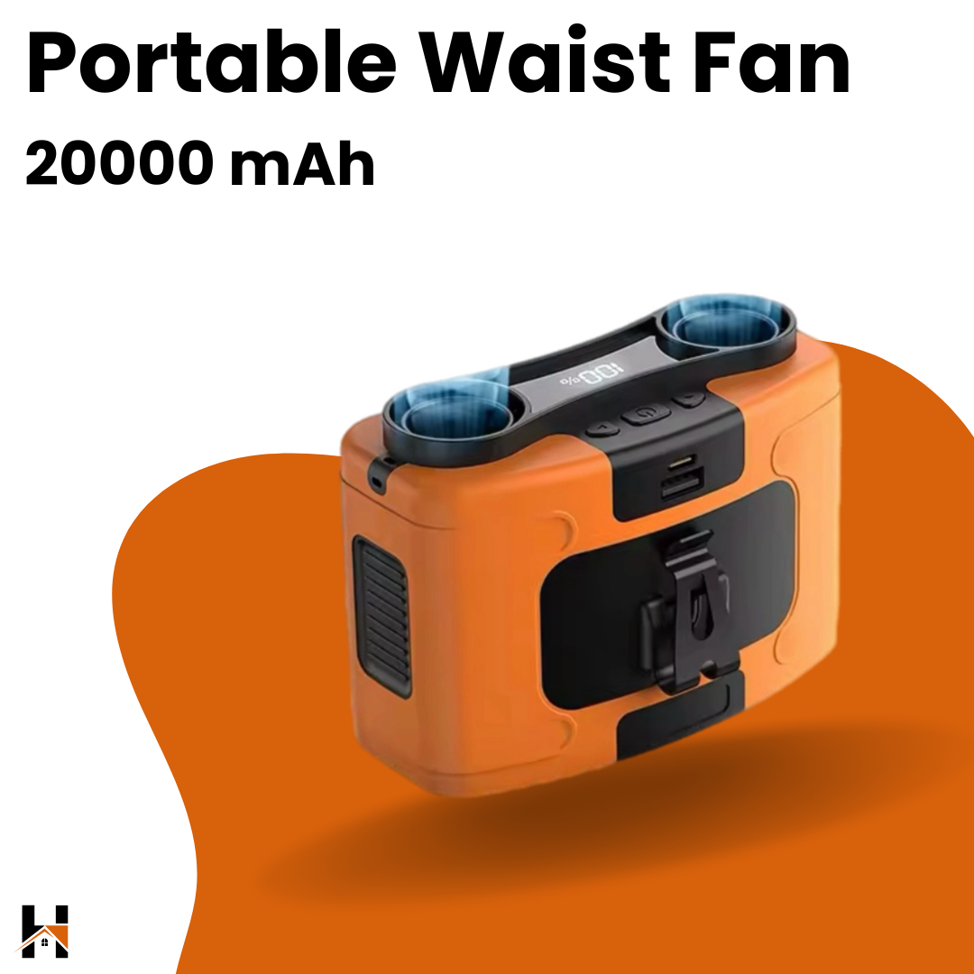 Homyfyty™ 3-in-1 Portable Waist Fan